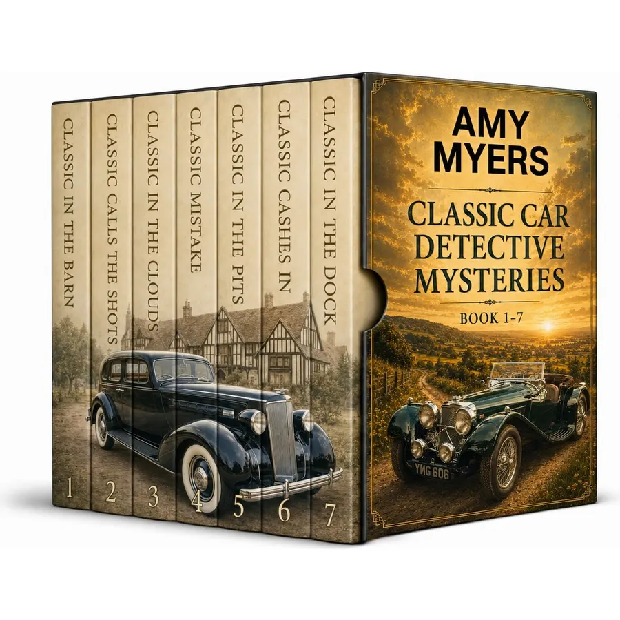 THE CLASSIC CAR DETECTIVE MYSTERIES: a seven book mystery box set full of twists and sharp turns