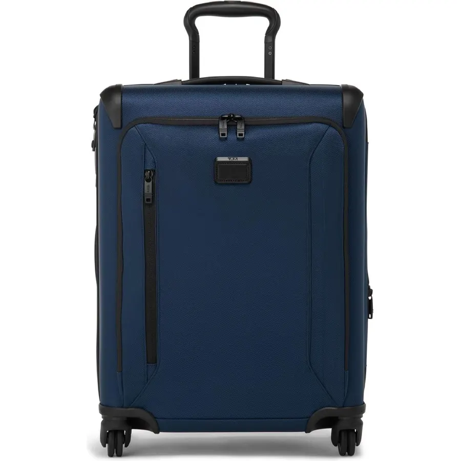 TUMI Aerotour 4 Wheel Large Expandable Carry-On, 21.75", Navy