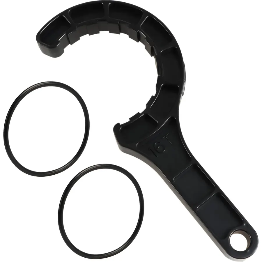 Upgraded Salt Water Chlorinator Pool Tool Wrench, Pool Salt Cell Wrench with 2 O-Rings Compatible With Hayward GLX-Cell 2" Union 15 Pads