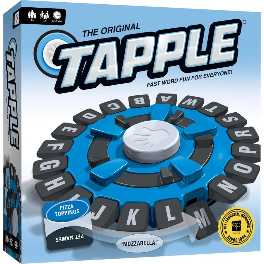 USAOPOLY The Original TAPPLE, The Fun & Fast-Paced Family Word Game