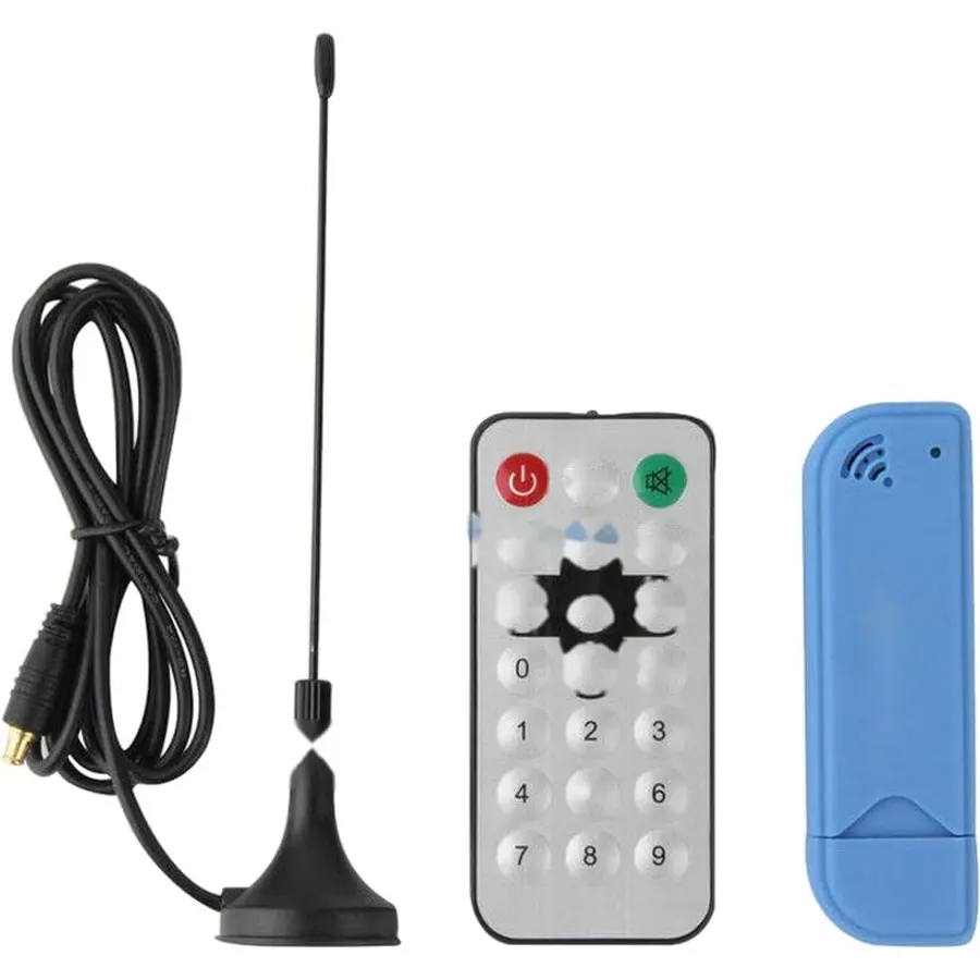USB 2.0 Digital DVB-T SDR DAB FM HDTV TV Tuner Stick RTL2832U R820T2 Support Multi-Language