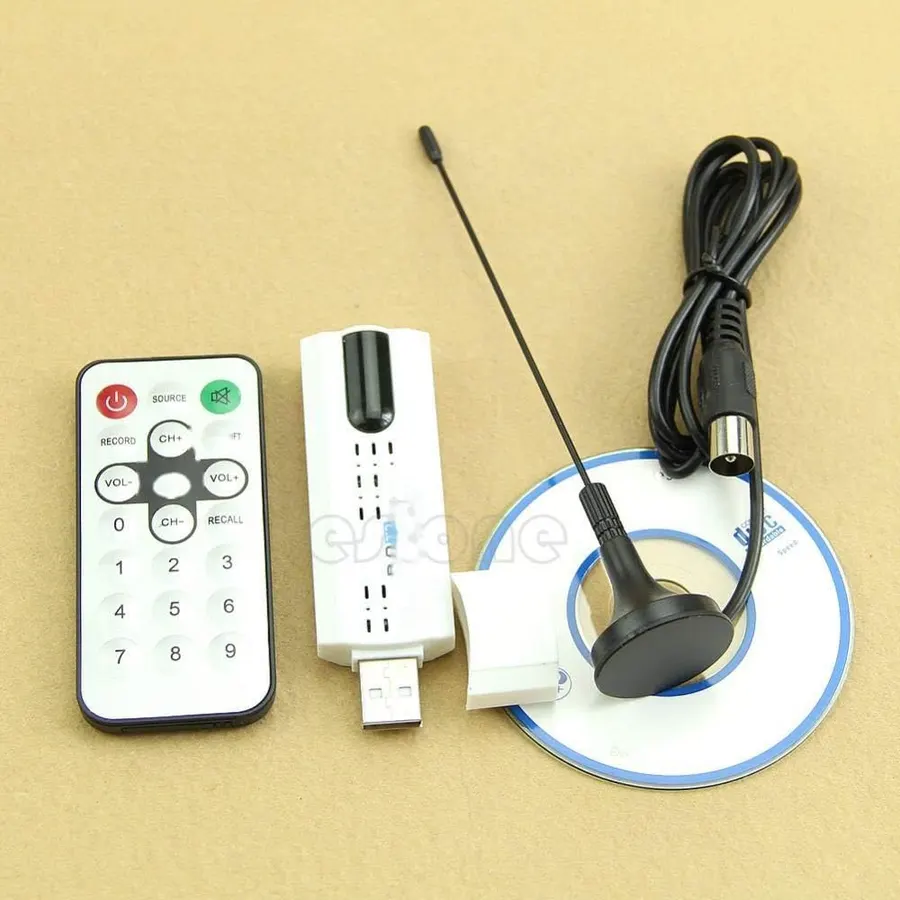 USB Dongle DVB-T2 / DVB-T/DVB-C + FM + DAB Digital HDTV Stick Tuner