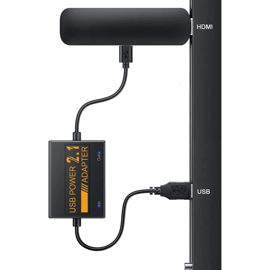 Fire Stick Power Adapter, USB Cable for Fire TV Stick 4K Max/Lite/2/3