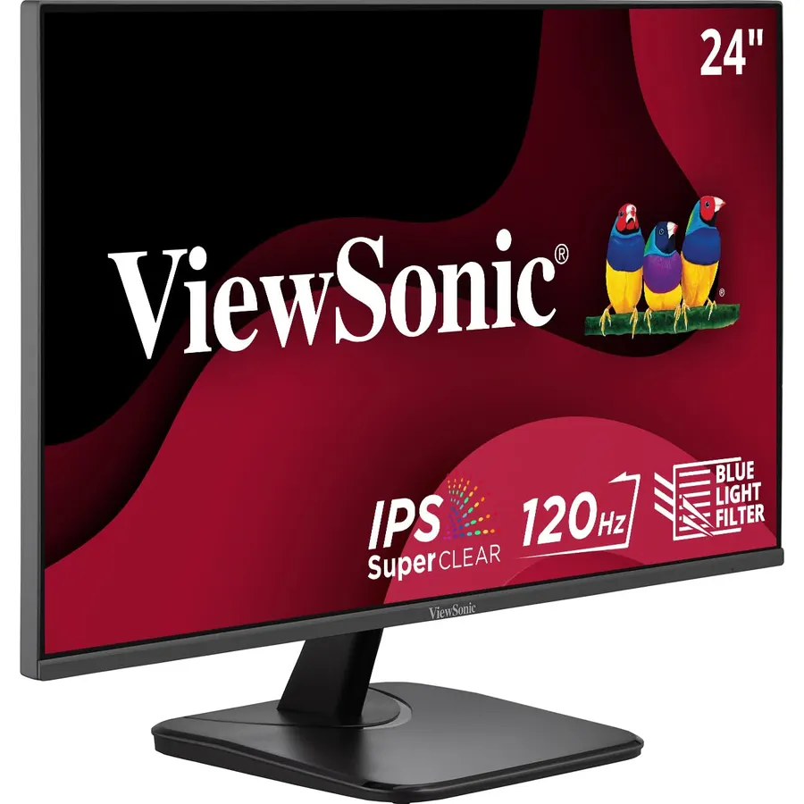 ViewSonic VA2456A-MHD 24 Inch 1080p IPS Computer Monitor, 120Hz, HDMI