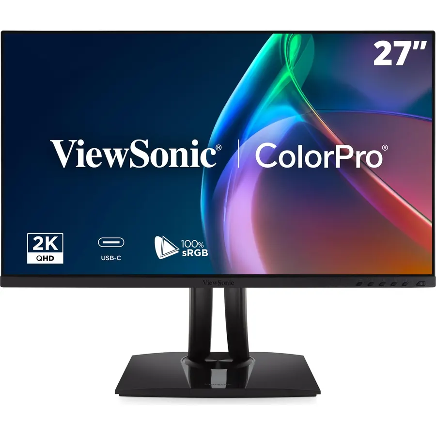 ViewSonic VP2756A-2K 27 Inch 1440p Monitor, 120Hz, 90W USB C, Designer