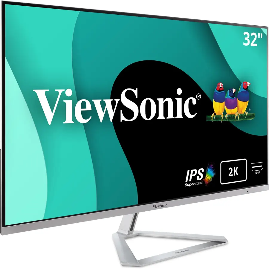 ViewSonic VS3225-2K 32 Inch QHD 1440p IPS Computer Monitor, 75Hz LCD