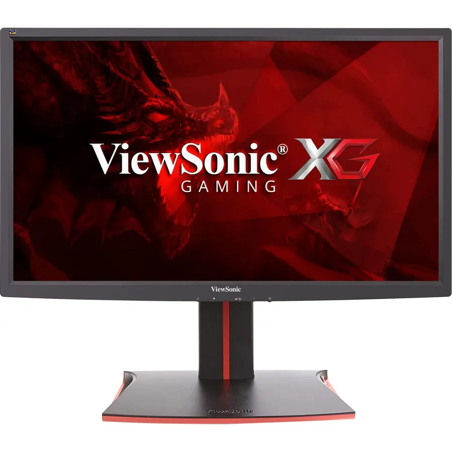 ViewSonic XG2401 24 Inch 1080p 1ms 144 Hz Gaming Monitor with FreeSync Premium Eye Care Advanced Ergonomics HDMI and DP,Black