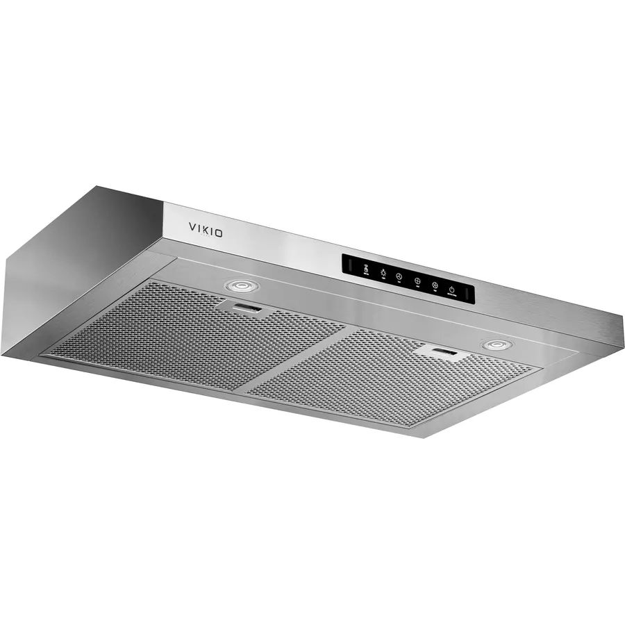 VIKIO HOME 30 Inch Under Cabinet Range Hood 900 CFM Dual Motor Power