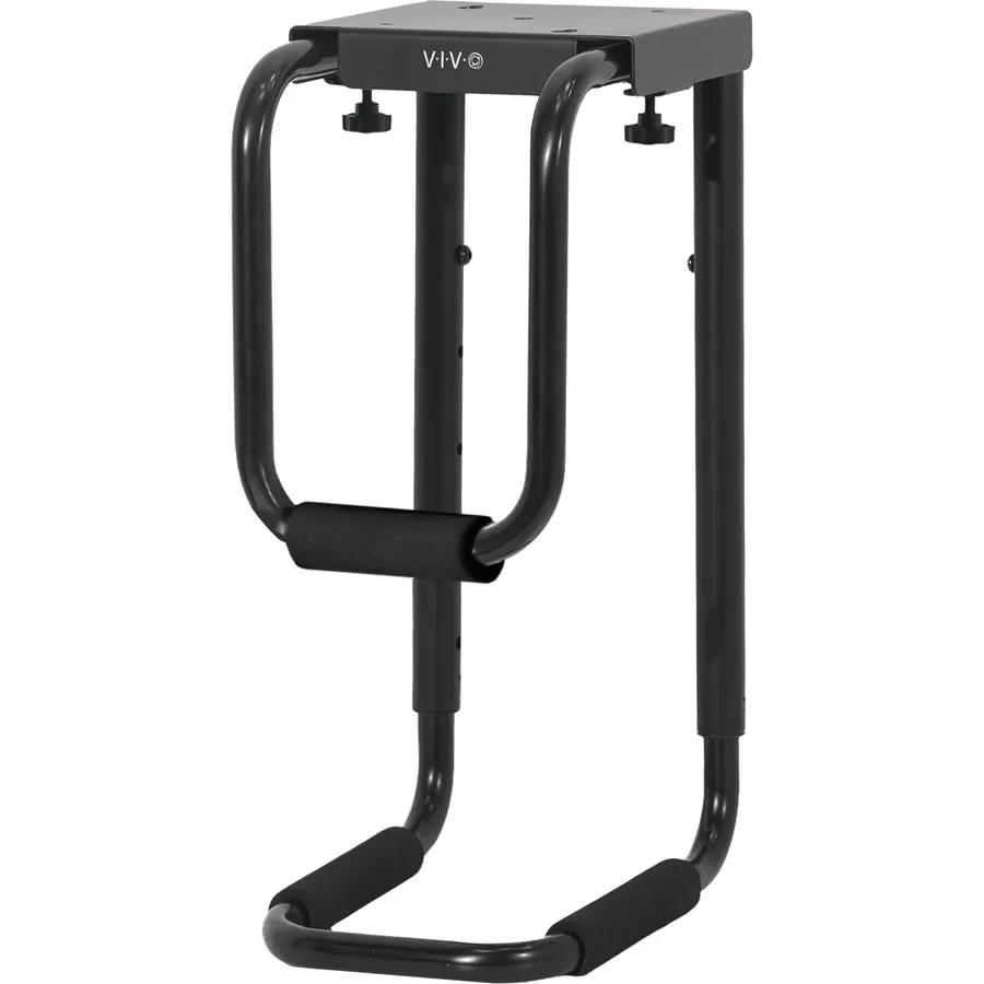 VIVO Black Heavy Duty Under Desk Large Office PC Mount, MOUNT-PC04B