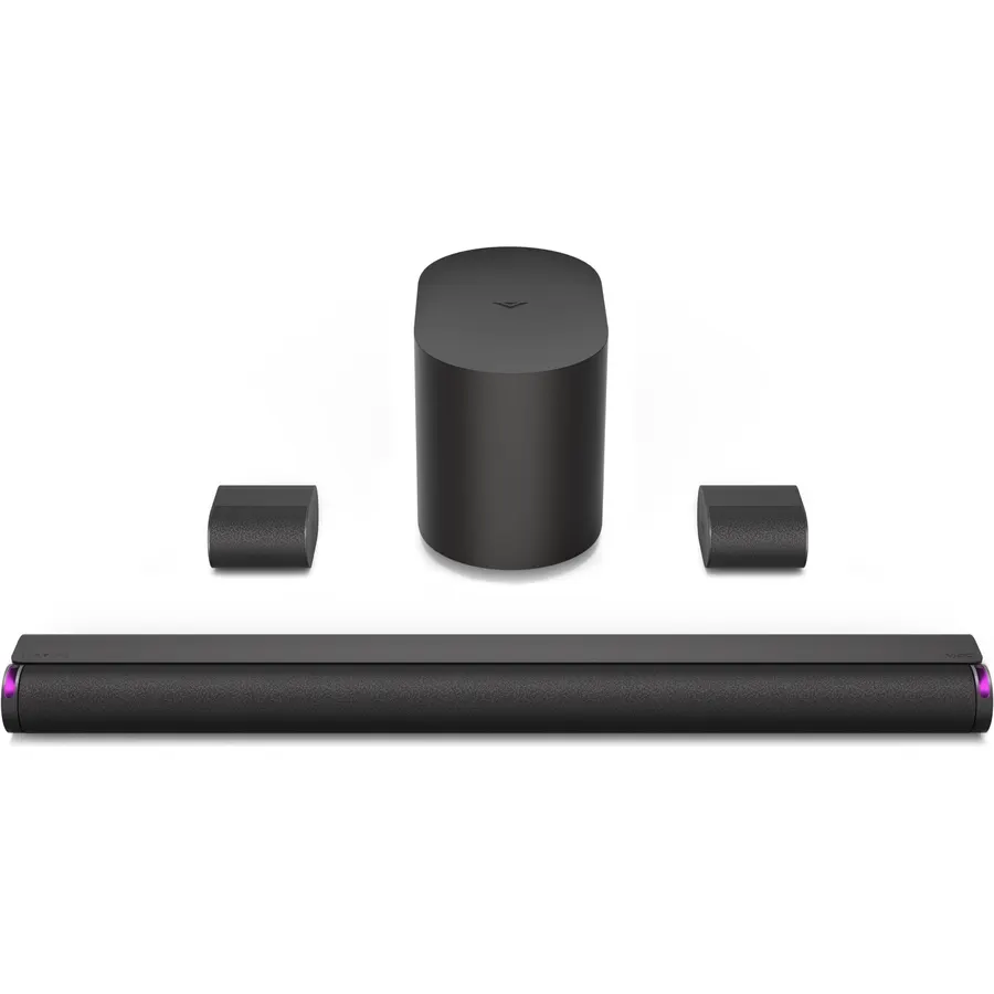 VIZIO 5.1 Soundbar SE, Wireless Subwoofer, Surround Sound w/Dolby Atmos & DTS:X, Bluetooth Speaker, QuickFit™ Compatible – SV510X-08 (New, 2024 Model)