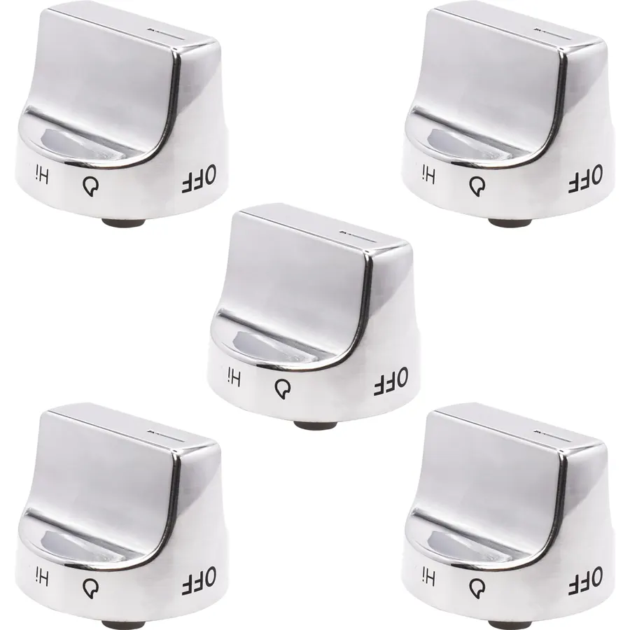 W11239985 Control Knob w10850015 Compatible With Whirlpool Gas Ranges Replace 4845290 AP6333411 PS12578779 EAP12578779 (5 pack)