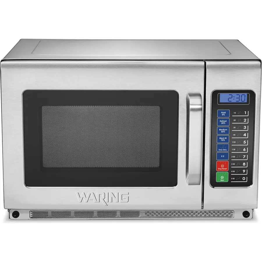Waring Microwave Oven with 1.2 Cu Ft & 10 Programmable Memory Settings