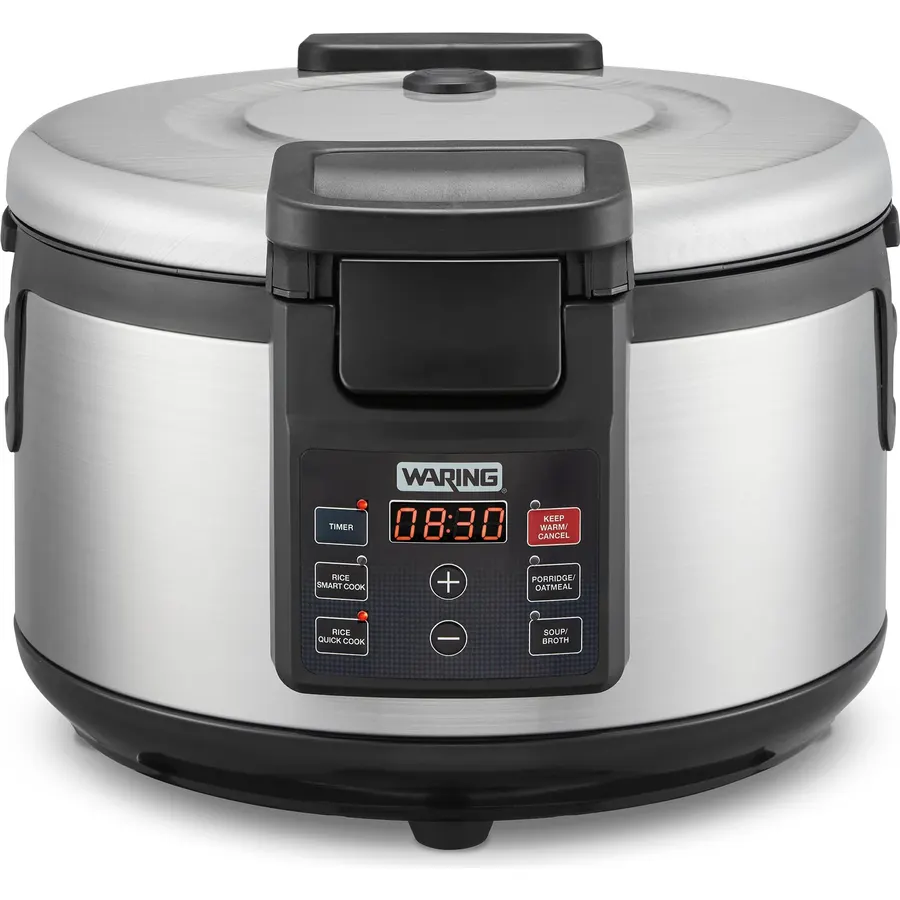 Waring Rice Cooker with 60-Cup Cooked (30-Cup Raw) Capacity