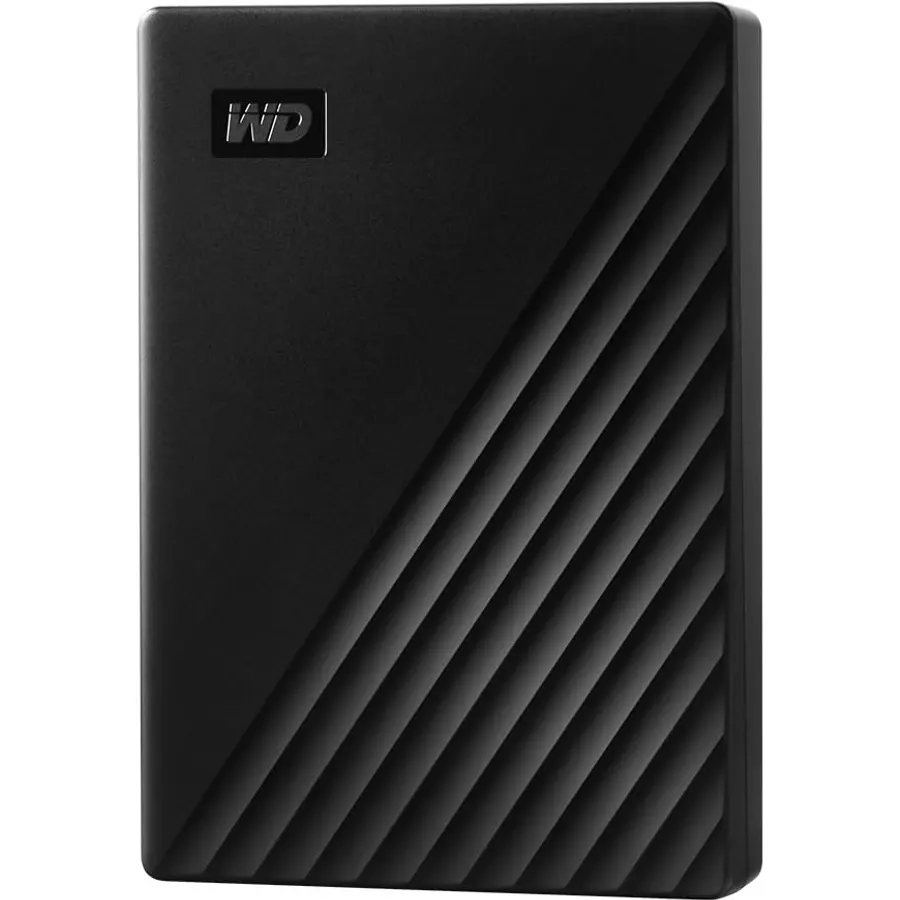 WD 2TB My Passport, Portable External Hard Drive, Black, backup software with defense against ransomware, and password protection, USB 3.1/USB 3.0 compatible - WDBYVG0020BBK-WESN