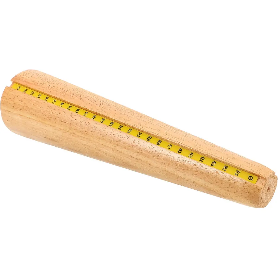Wooden Bracelet Sizing and Adjusting Tool, Round Bangle Mandrel for DIY
