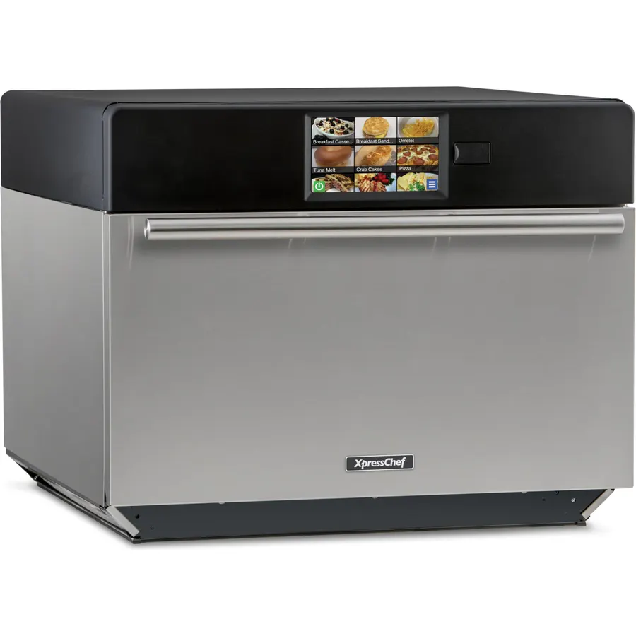 XpressChef 4i Series Commercial Express High Speed Combination Oven, Countertop, 1.38 cu. ft. Capacity, 2000 Watts Convection, Silver Stainless Steel, (ACP MXP22TLT)