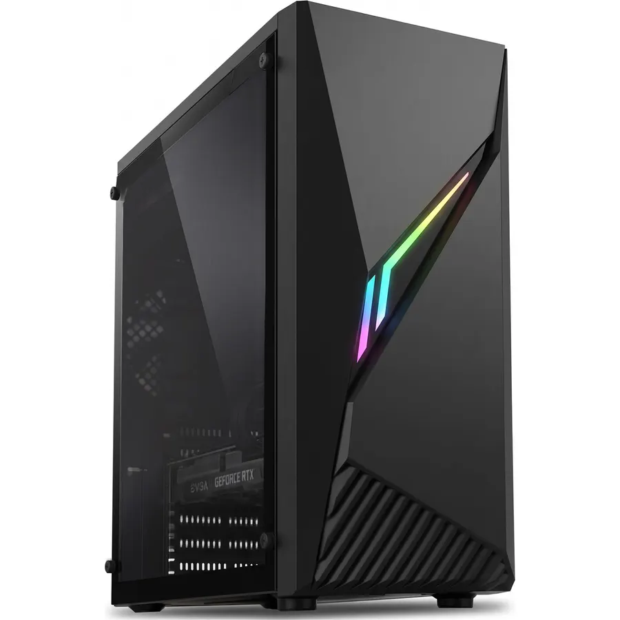 Zalman Ravn ATX Mid-Tower RGB Gaming Desktop Computer PC Case